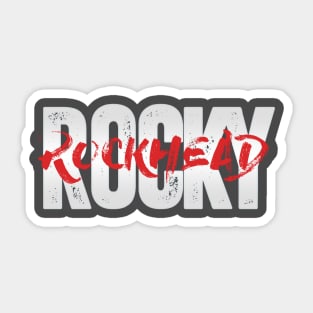 Official ROCKY ROCKHEAD Merch - Logo (Original) Sticker